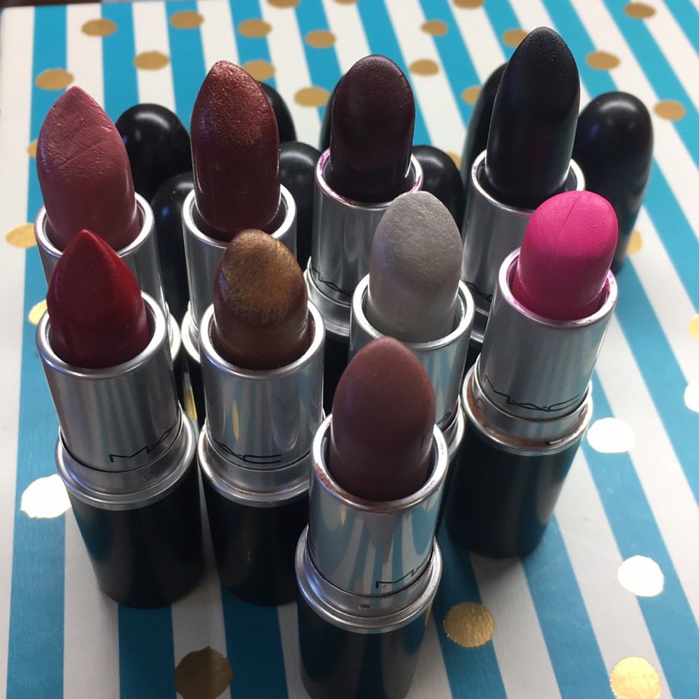 MAC Lipsticks (Each $7) or entire $60